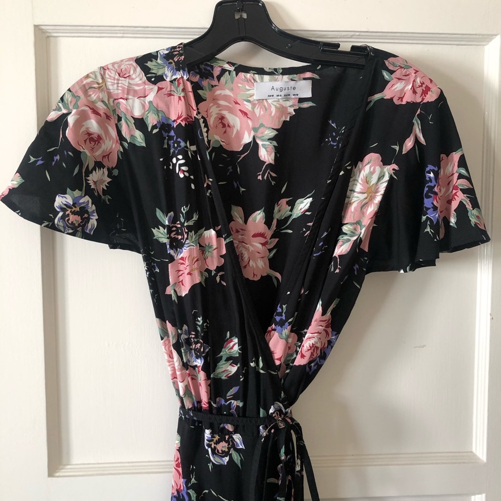 Auguste The Label - High Low Wrap Dress